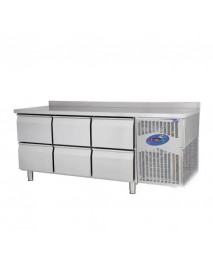 Csa Csa Tezgah Tipi Buzdolabı, 6 Çekmeceli, 400 L Csa Csa Tezgah Tipi Buzdolabı, 6 Çekmeceli, 400 L